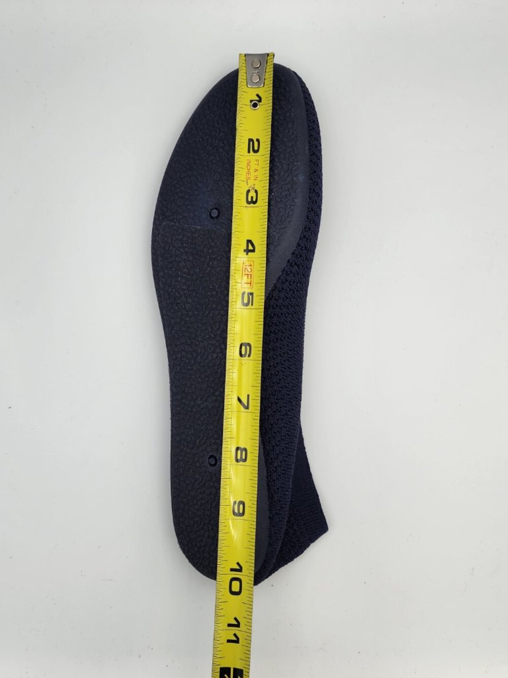 Navy Knit Ballet Flats | Women's 9 - Picture 9 of 17